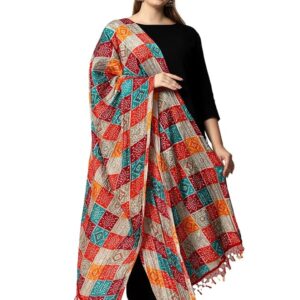 women's cotton printed dupatta